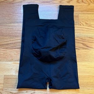 Blanqi black maternity seamless leggings size large